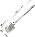 HFS(R) Folding Shovel Multi-Functional Camping Survival Tool with Carrying Bag for Digging, Trenching, Hiking, Gardening, Emergency, Outdoor Activities