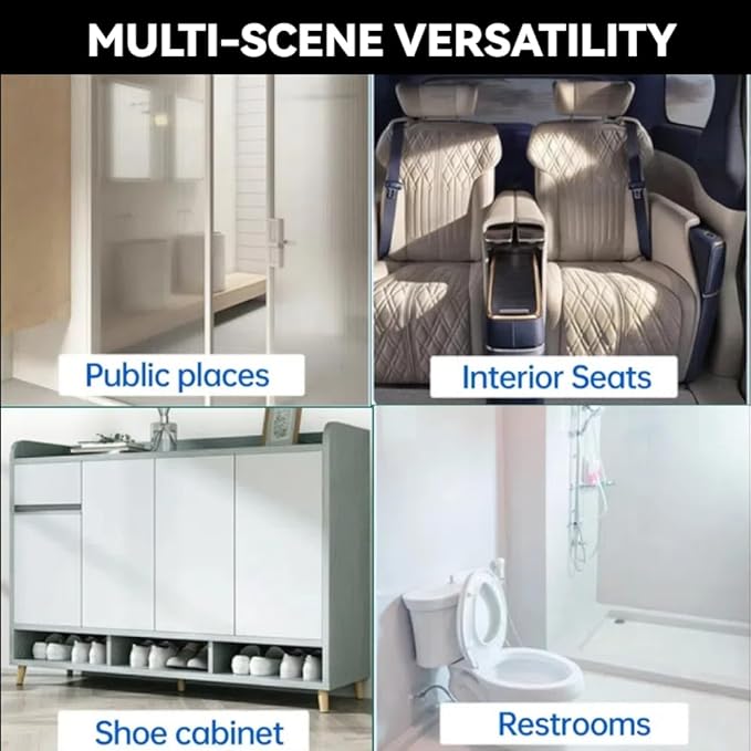 Glodway Air Refresher,Odor Eliminator Remover Spray,Odor Remover,Lemon Long-Lasting Scent For Home,Couch,Mattress,Furniture, bathroom,Fabrics & Trash,6 Ounce,4 pack