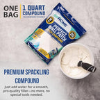 Drywall Repair Compound by SD Home, Fast-Drying Spackle Filler for Holes, Cracks & Wall Damage, Mix-As-Needed Dry Compound Putty, 2 lb. Resealable Bag, Perfect Drywall Hole Patch Solution