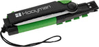 Hooyman Extendable Tree Saw with Compact Design, Detachable Handsaw and Telescoping Pole, No-Slip H-Grip, Impulse Hardened Teeth, and Wrist Lanyard for Tree Trimming, Hunting, Camping, and Outdoors