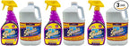 Sparkle Glass Cleaner Spray Bottle & 1 Gallon Refill, Ammonia-Free Original Formula, Streak-Free Shine, 33.8 fl oz + 128 fl oz (Pack of 3)