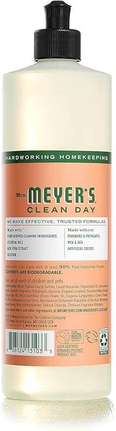 MRS. MEYER'S CLEAN DAY Liquid Dish Soap