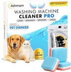 Washing Machine Cleaner Tablets 24 Pack – 1 Year Supply, 20g Deep Cleaning Tablets for HE Front & Top Load Washers – Pet-Friendly, Septic Safe, Eco-Conscious Formula