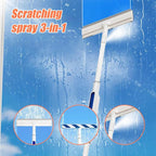 Squeegee for Window Cleaning with Spray, 2025 Upgrade Dual Side Mist Retractable Window Cleaner, Spray Window Cleaning Brooms, 3 in 1 Household Squeegees Window Cleaning Tool Kit