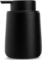 Matte Black Hand Soap Dispenser Pump, 9 oz Rustproof Liquid Dish Soap Dispenser Bottle for Various Places Such as Kitchen, Countertop, and Bathroom