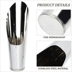 YARNOW Bonsai Soil Scoop Metal: Stainless Steel Garden Hand Soil Scooper Bucket Shovel Potted Succulent Plant Transplanting Shovel Spoon Bonsai Tool Kit Gardening Tool