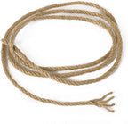 Tenn Well 5mm Jute Rope, 100 Feet 4Ply Twisted Heavy Duty and Thick Twine Rope for Gardening, Crafting, Bundling, Cat Scratching Post, Home Decor, Christmas Decorations