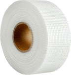 QILIMA Self-Adhesive Fiberglass Drywall Joint Mesh Tape, Fiber Mesh Crack Patch Wall Repair Fabric,2 Inch by 148 Feet White