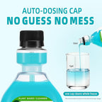 Robot Mop Cleaning Solution,100X Concentrated Floor Cleaner compatible with All Robot Vacuum and Mop,Plant-Based, Pet-Safe Formula for Hardwood,Tile, Laminate,Vinyl,16.9 Fl Oz(Pack of 4)