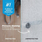 Invisible Shield Glass Essentials Shower Door Protectant and Water Spot Remover Kit 32 oz