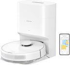 DREAME C20 Plus Robot Vacuum, 90 Days Self-Emptying Robot Vacuum and Mop Combo, 6000Pa Suction Robotic Vacuum, LiDAR Navigation, APP/Voice Control, Robot Vacuum Cleaner for Pet Hair/Carpet/Hard Floor