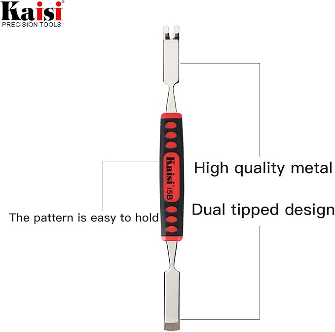 Precision Tweezers Set, Kaisi 10 PCS ESD Tweezer Set, Anti-Static Stainless Steel Tweezers Kit Curved Tweezers for Craft, Jewelry, Electronics, Laboratory Work