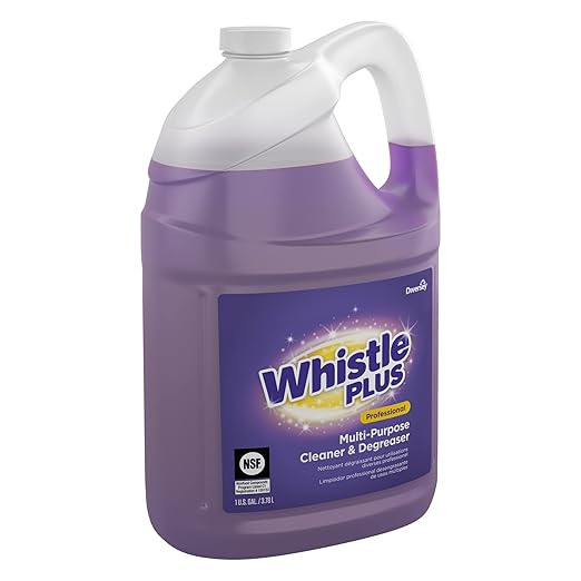Diversey CBD540588 Whistle Plus Professional Multi Purpose Cleaner & Degreaser, Heavy Duty Stain Remover with Citrus Scent, Ready-to-Use Refill, 1-Gallon (Pack of 2)