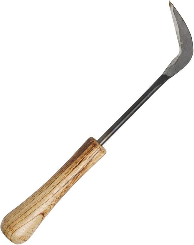 Wazakura Bonsai Repotting Sickle MADE IN JAPAN, Japanese Gardening Tool for Transplant - 2inch(50mm) Blade