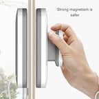 Magnetic Window Cleaner Double Sided, Large Handle Double Sided High Sturdy Plastic Window Cleaning Tool for 3 to 10mm Glasses Outside Window Cleaner Tool
