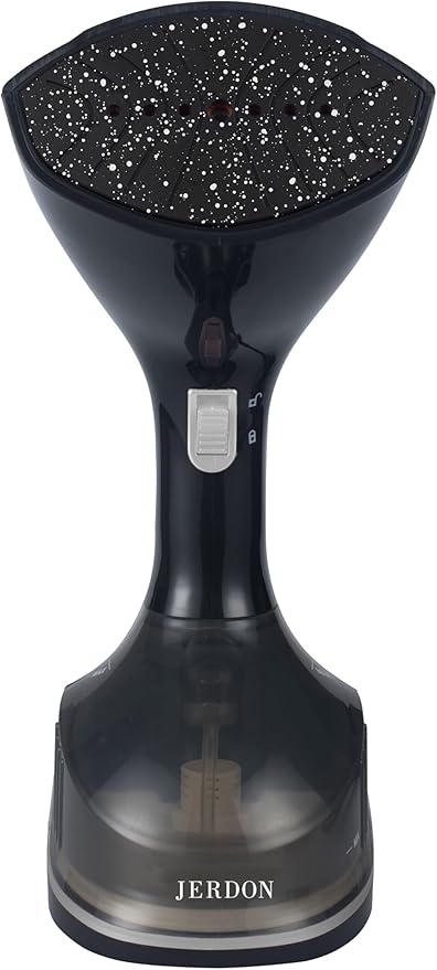 Jerdon Handheld Clothing Steamer - 1600 Watt Portable Garment Steamer - Self-Cleaning & Auto Shut-Off - PS0022-2