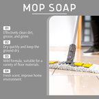 2PCS Mop Soap Brazilian Waves, Mop Soap Scented, Mop Soap for Floor Cleaning, Luxury Mop Soap, Multi-purpose Mop Cleaner Soap