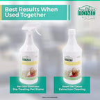 CHOMP! Professional Carpet Steamer Concentrate: 5X Stain Remover & Deodorizer Healthier Home Cleaner Protector Rugs Upholstery Cars Pet Odors 32 FL OZ.