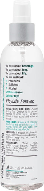 #ToyLife All-Purpose Misting Toy Cleaner, All-Purpose Cleaning Solution, Sprays Perfect Amount, 8 Fl Oz (Pack of 2)