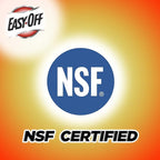 Easy-Off Specialty Kitchen Degreaser Cleaner, Clear, Lemon, 16 Fl Oz