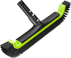 Sepetrel Upgrade Pool Brush Head for Cleaning Walls,Heavy Duty Inground/Above Ground Swimming Pool Scrub Brushes,Suitable for Various Harsh Environments