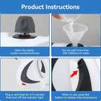 Handheld Steam Cleaner, Pressurized Multi-Surface Steam Cleaner For Home, Large Capacity Portable Steam Cleaners Handheld, All Natural Home Use Steamer, For Cleaning Floor, Upholstery, Car