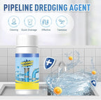2026 New Sink Drain Cleaner, Sink and Drains Cleaner, Multi-functional Sink and Drains Cleaner Powder Cleaning, Drain Cleaner Foam Cleaner, Powerful Pipe Dredging Agent for Home Kitchen Toilet (2Set)