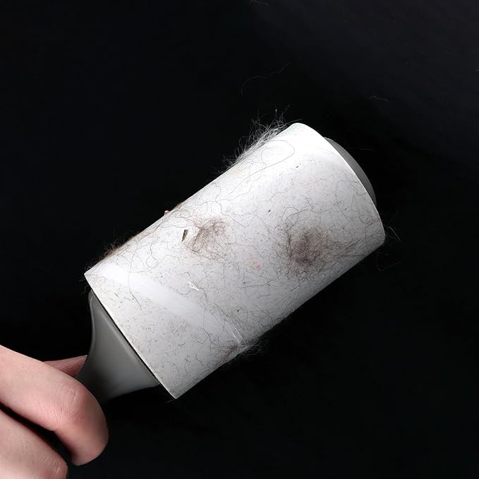4 inch Lint Roller Refills Only for Scotch Brite Lint Roller Pet Hair Pickup Extra Sticky 90 Sheets per Refill 6 Pack - 540 Easy-Tear Adhesive Sheets Total (Inside Dia. 1 3/4 inch)