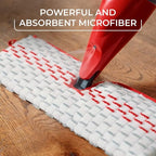 O-Cedar ProMist MAX Microfiber Spray Mop Removes 99% of Bacteria with just Water, Features 1 Extra Refill