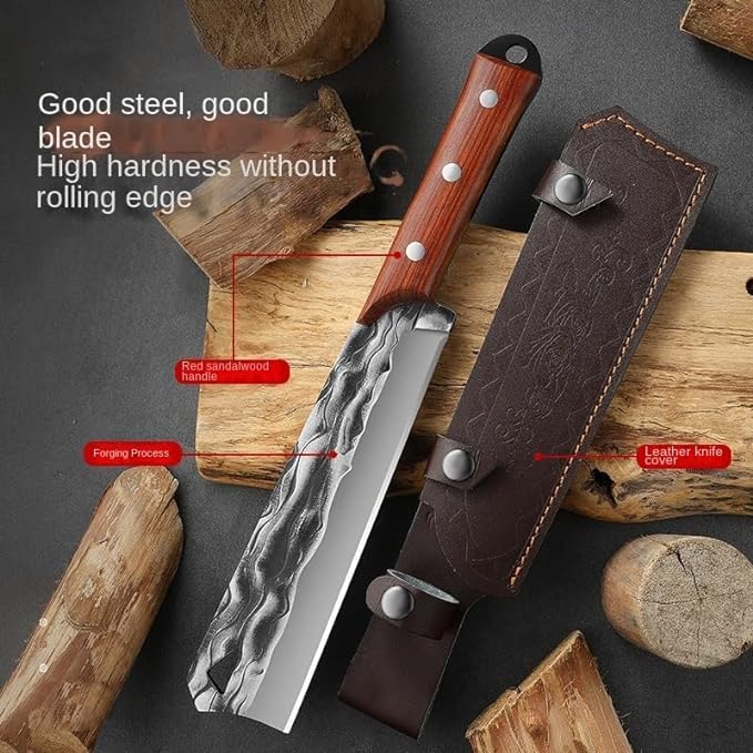 Machete Billhook Sickle Knife for Yard Work Machete for Cutting Trees Machetes Sickle Heavy Duty Machete for clearing Brush Garden Tools AxeConstruction Blade Outdoor……