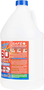 Amazing 60 Second Stain Remover - Commercial Strength - Powerful, Natural Enzymes Remove Food, Grease, Pet Stains & More - Non-Toxic/Eco Friendly - USA Made (128oz Bottle - Save 50%)