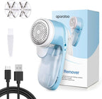 Fabric Shaver, Lint Remover for Clothes, Electric Lint Remover with 3 Replaceable Blades, Removes Fabric Pills, Rechargeable Sweater Defuzzer Pill Remover, Depiller Effectively Remove Pills, Lint