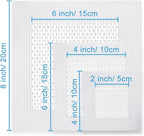 Dry Wall Patch Kits, 10 PCS Self-Adhesive Drywall Repair Kit of 2/4/6 Inch, Sturdy & Easy to Use for Wall Repair