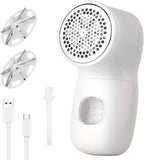 Fabric Shaver Lint Remover Sweater Shavers to Remove Pilling,Rechargeable Sweater Defuzzer with 2 Extra Blades, Fuzz Remover for Clothes Couch Furniture