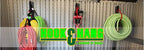 Hook & Hang Bungee Cords - Storage & Organization Cords - Hang Hoses, Cords, Ladders, Bikes, Tools & More. an Incredible Organizer! (3 PK, Green)