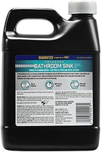Zep Drain Defense Pipe Build-Up Remover - 64 Ounces - ZLDC648 & Advanced Bathroom Sink Drain Opener Gel - 32 Ounce - U49310 - Formulated for Toothpaste