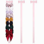 3 PCS Bow Holder for Girls Hair Bows, Ribbon Hair Clip Oraganizer Hair Barrettes Storage for Women,Wall Hanging Alligator Clip Hair Accessories Organizer Bedroom College Dorm Decor (Pink-3pcs)