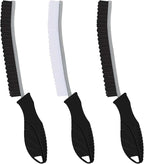 Hard Bristle Crevice Cleaning Brushes for Household Use - 2025 New Thin Scrub Brush Set, Small Cleaner Tool for Narrow Spaces, Kitchen,Toilet, Bathroom,Window, Faucets, Car Gaps (Model 2)