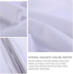 Kimmama Set of 2 Delicates Laundry Bags,Durable Zipper Mesh Laundry Bag,Bra Fine Mesh Wash Bag,Keep Cloth Shape in the Washer