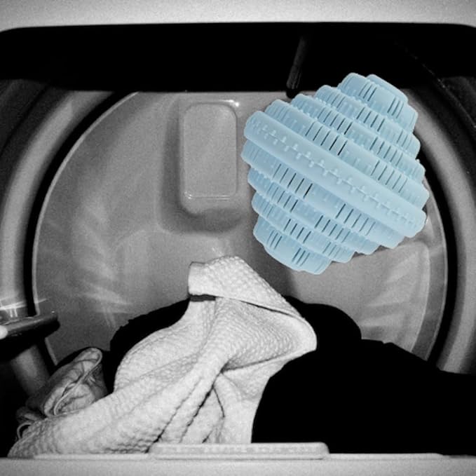 J&R ESSENTIAL Laundry Balls Set, Eco-Friendly Super Washing Machine Laundry Ball, All Natural Washer Ball Laundry Detergent Alternative, Household Can Be Reused 1000 Washings (Unscented)