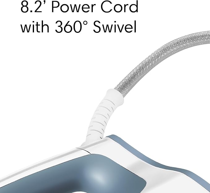 Reliable Velocity 180IR Patented Compact Vapor Generator Steam Iron with no leak or drip technology. Perfect for Clothes, Sewing, Quilting and Crafting, Ceramic Soleplate, Continuous Steam Ironing