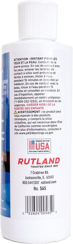 Rutland White Off, Gas Fireplace Glass Cleaner Cream, 8 Fl Oz