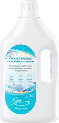 1L Fresh Ocean Floor Cleaning Solution Compatible with Roborock/Eufy/iRobot/Ecovacs/Dreame/Shark, Fragrance Deodorization, Deep Cleans for Multiple Hard Floors, Suitable With All Robot Vacuum
