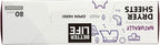 Better Life Natural Dryer Sheets, Unscented, 80 Count