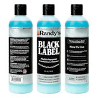 Randy's Black Label Cleaner - (12 fl oz) - Best Multipurpose Surface Cleaning Solution for Glass Tops, Metal and Ceramic Surfaces - Glass Top Cleaner for Streak-Free Finish - 16-Pack