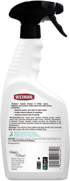 Granite Cleaner and Polish, Citrus Scent, 24 oz Bottle