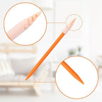 Wellgler's Cleaning Swab Kit,Multi-Purpose Foam Cleaning Swabs,for Printers, Inkjets, Cameras, Automotive, Optics, Sensors, Guns,Arts and Crafts, Automotive Detailing(orange100pcs)