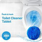Disposable Toilet Bowl Cleaners(15 Tablets) Odor Eliminator, Fresh Scent, Multipurpose Residential and commercial Toilet Cleaners 2-3 week Lasting Toilet Bowl Cleaner