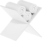 Furinno Cubicle X-Shelf Cube Organizer Insert (Does not fit IKEA Kallax Shelving), White