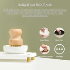 MOMEEMO Gold Soap Dispenser Set Comes with Stainless Steel Pumps, Instant Dry Tray, and Dish Scrub Brush, Suitable for Kitchen Decor and Accessories. (Gold)